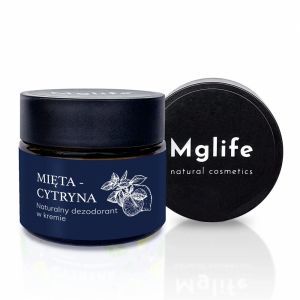 Mglife Mięta - cytryna naturalny dezodorant w kremie 50 ml
