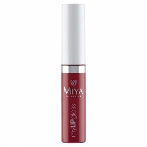 Miya Cosmetics naturalny nawilżający błyszczyk do ust z olejkami, woskami i witaminami - odcień Dusty Rose 9 ml