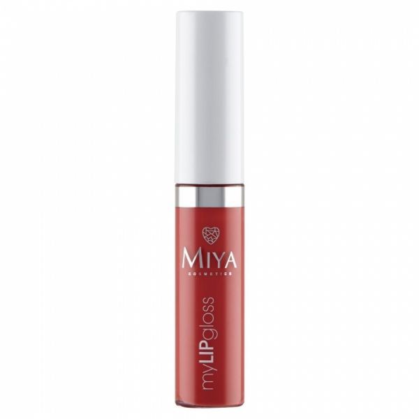 Miya Cosmetics naturalny nawilżający błyszczyk do ust z olejkami, woskami i witaminami - odcień Miya Rose 9 ml
