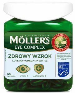 Moller's Eye Complex Zdrowy wzrok x 60 kaps