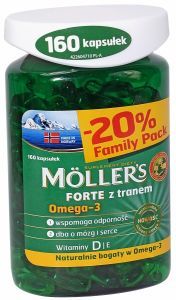 Moller's Forte x 160 kaps