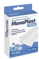 Monoplast plaster tkaninowy z opatrunkiem 1m x 6cm
