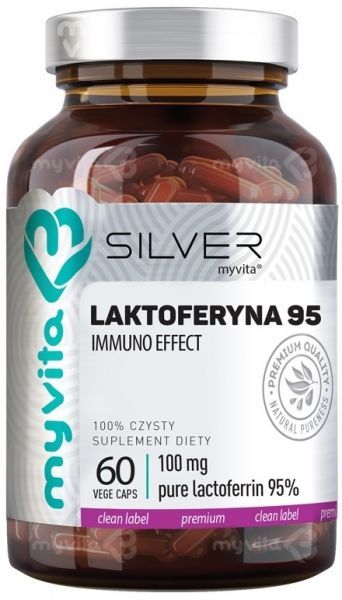 MyVita Silver Laktoferyna 95 x 60 kaps vege