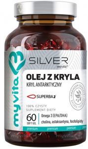 MyVita Silver Olej z kryla x 60 kaps (KRÓTKA DATA)