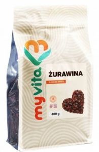 MyVita żurawina suszona naturalna 400 g