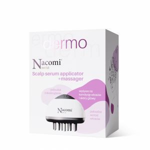 Nacomi Next Lvl Dermo aplikator serum do skóry głowy + masażer 1 szt