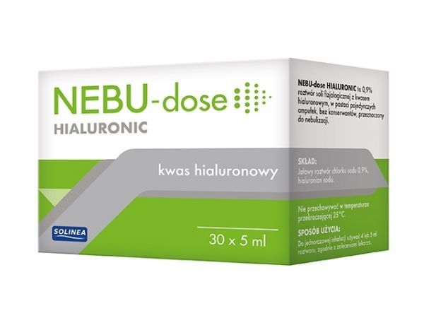 Nebu-dose hialuronic x 30 ampułek do inhalacji