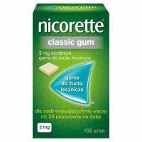 Nicorette 2 mg x 105 gum do żucia