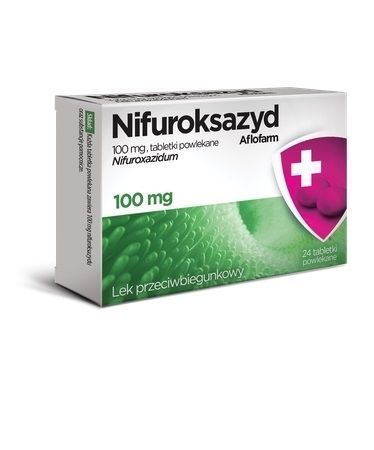 Nifuroksazyd Aflofarm 100 mg x 24 tabl