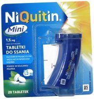 Niquitin mini 1,5 mg x 20 tabl do ssania