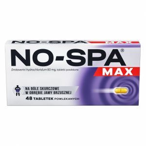 No-spa max 80 mg x 48 tabl powlekanych