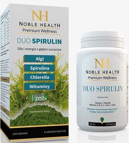 Noble health duo spirulin x 120 tabl