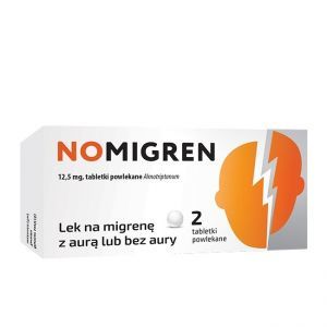 Nomigren 12,5 mg x 2 tabl powlekane (Hasco-Lek)