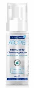 Novaclear Atopis pianka do mycia twarzy i ciała Face&Body Cleaning Foam 150 ml