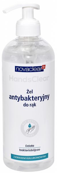 Novaclear HandsClear żel antybakteryjny 500 ml