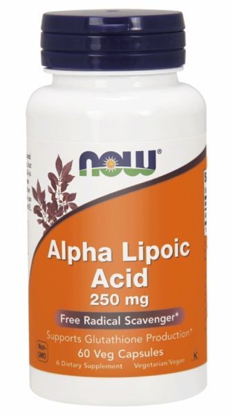 NOW Foods Alpha Lipoic Acid 250 mg x 60 kaps