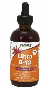 NOW Foods B-12 Ultra Liquid B12 kompleks w płynie 118 ml