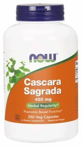 NOW Foods Cascara Sagrada 450 mg x 250 kaps