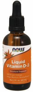 NOW Foods D-3 Liquid – Witamina D3 w płynie 60 ml