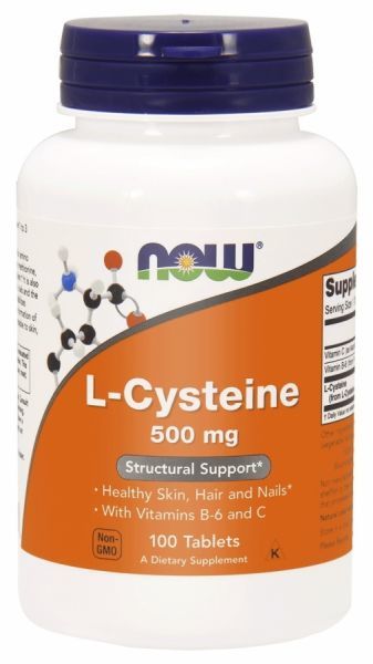 NOW Foods L-Cysteine 500 mg x 100 tabl