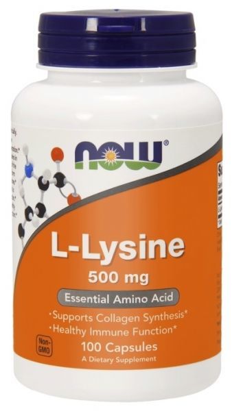 NOW Foods L-Lysine 500 mg x 100 tabl