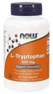 NOW Foods L-Tryptophan 500 mg x 60 kaps