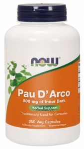 NOW Foods Pau D’Arco (La Pacho) 500 mg x 250 kaps