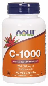 NOW Foods Witamina C-1000 z bioflawonoidami x 100 kaps
