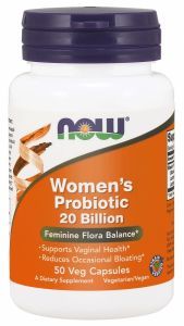 NOW Foods Women's Probiotic - 20 Billion x 50 kaps