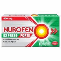 Nurofen Express Forte ibuprofen 400 mg na ból i gorączkę kapsułki x 10 szt