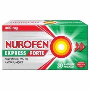 Nurofen Express Forte ibuprofen 400 mg na ból i gorączkę kapsułki x 30 szt