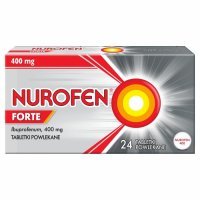 Nurofen Forte ibuprofen 400 mg na silny ból i gorączkę tabletki x 24 szt
