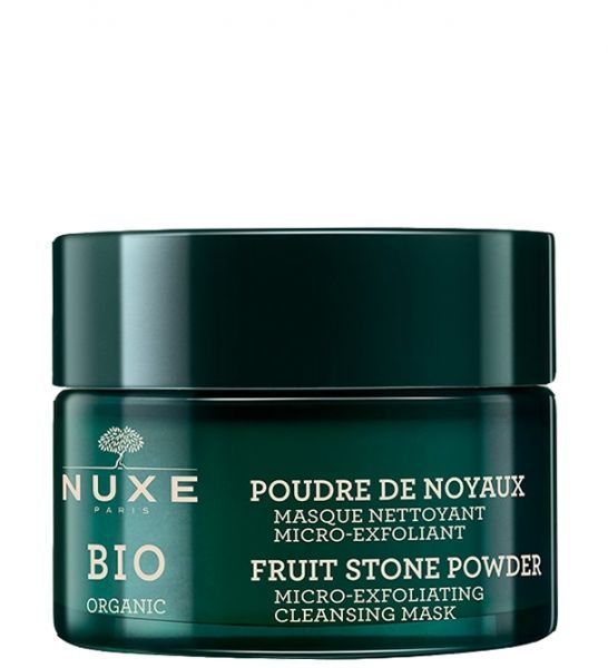 Nuxe Bio mikrozłuszczająca maska oczyszczająca - proszek z pestek owocowych 50 ml