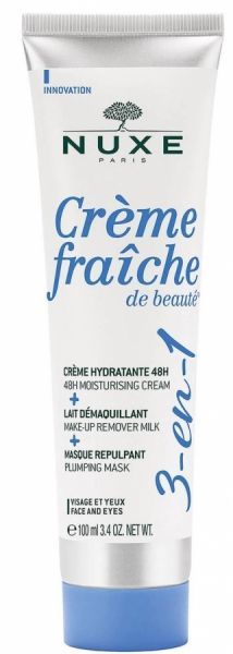 Nuxe Creme Fraiche de Beaute krem nawilżający 3w1 100 ml + organizer łazienkowy GRATIS!!!