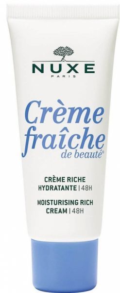 Nuxe Creme Fraiche de Beaute nawilżający krem odżywczy do skóry suchej 30 ml + organizer łazienkowy GRATIS!!!
