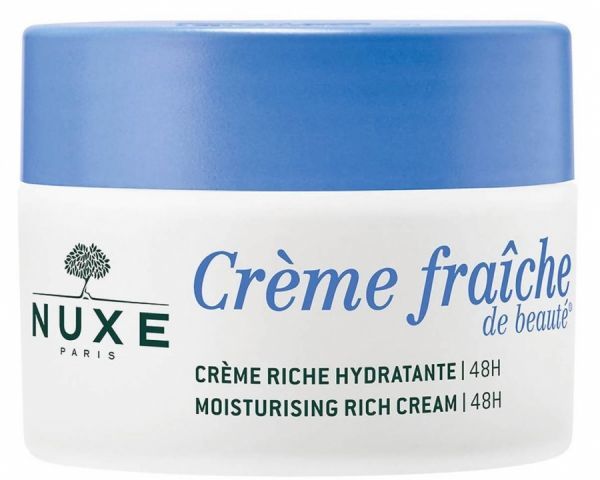 Nuxe Creme Fraiche de Beaute nawilżający krem odżywczy do skóry suchej 50 ml + organizer łazienkowy GRATIS!!!