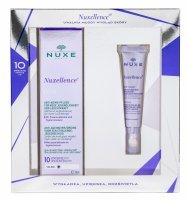 Nuxe Nuxellence promocyjny zestaw - pielęgnacja przeciwstarzeniowa na dzień 50 ml + krem do pielęgnacji okolic oczu o totalnym działaniu przeciwstarzeniowym 15 ml