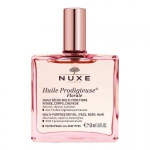 Nuxe prodigieuse huile FLORALE - wielofunkcyjny suchy olejek do twarzy, ciała i włosów 50 ml