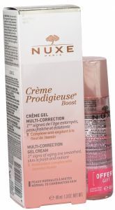 Nuxe Prodigieuse promocyjny zestaw - żelowy krem do skóry normalnej i mieszanej 40 ml + Very rose nawilżająca woda micelarna 3w1 40 ml GRATIS!!!