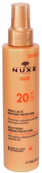 Nuxe Sun mleczko do opalania twarzy i ciała spf-20 150 ml