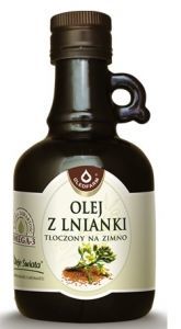 Olej z lnianki (rydzowy) tłoczony na zimno 250 ml (Oleofarm)