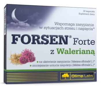 Olimp Forsen Forte z Walerianą x 30 kaps