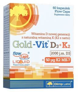Olimp Gold-Vit D3+K2 x 60 kaps