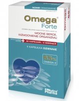 Omega forte 65% omega-3 nutropharma x 60 kaps