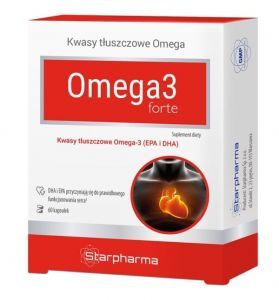 Omega3forte x 60 kaps (Starpharma)