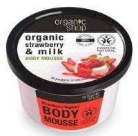 Organic Shop mus  do ciała Truskawkowy jogurt 250 ml