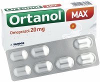 Ortanol max 20 mg x 14 kaps dojelitowych