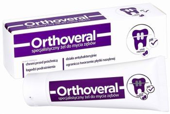 Orthoveral specjalistyczny żel do mycia zębów 75 ml
