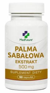 Palma sabałowa (Saw palmetto) 500 mg x 60 kaps (Medfuture)