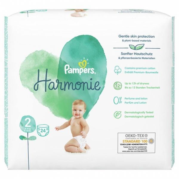 Pampers Harmonie taille 1 24 couches